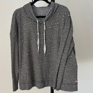 Gray Patterned Women's Sweater